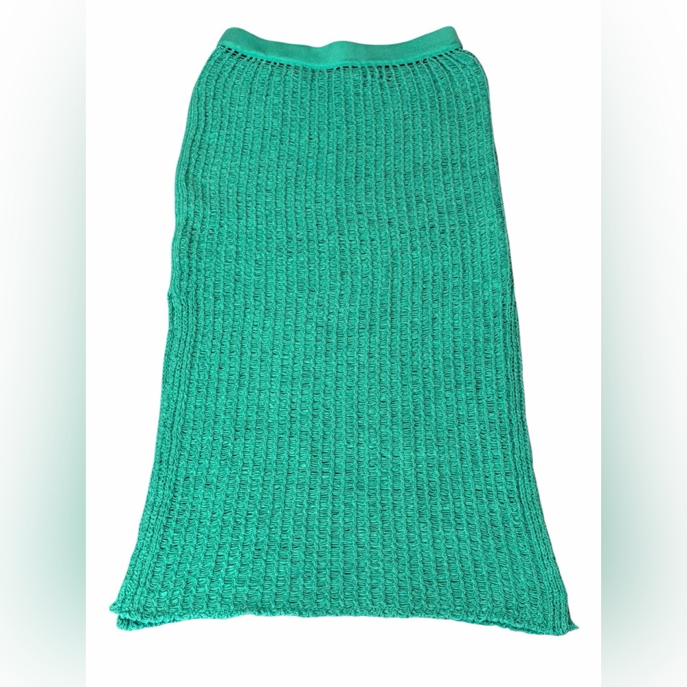 FP Beach Women's XS Crochet Maxi Skirt or Cover Up with‎ Slit